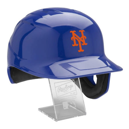 [해외]MLB 메이저 리그 공식 매치 프로 배팅 헬멧 레플리카 수집품 뉴욕 메츠