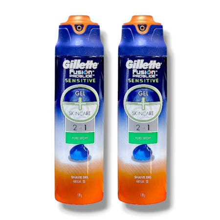 질레트 프로글라이드 2in1 쉐이빙 젤 퓨어스포츠 170g / 1+1
