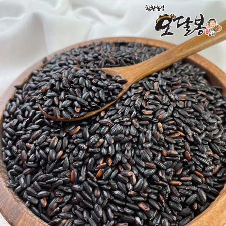 25년산 국산 찰흑미 검정쌀 찹쌀흑미 3kg, 1개