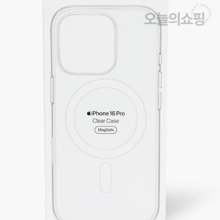 Apple 정품 아이폰16 프로/ 프로맥스 클리어 맥세이프 투명 케이스/op