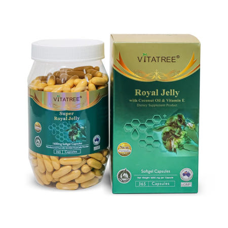 [해외]비타트리 슈퍼 로얄젤리 로얄제리 365캡슐 (호주) VITATREE SUPER ROYAL JELLY 1600MG