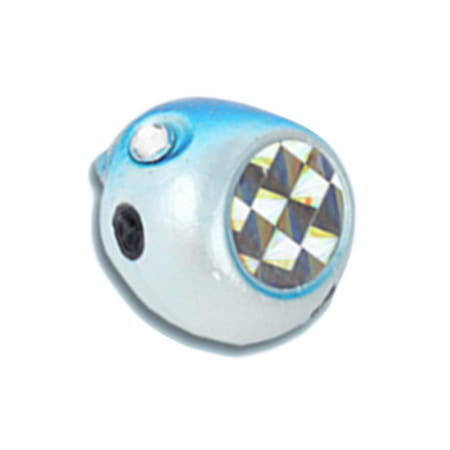 [배산마켓협력사OEM]배산마켓 유동식 타이라바 헤드 40g 블루화이트 2개입 바다낚시용 루어낚시헤드 블루화이트헤드