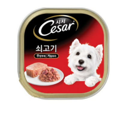 시저 캔 쇠고기, 100g, 12개