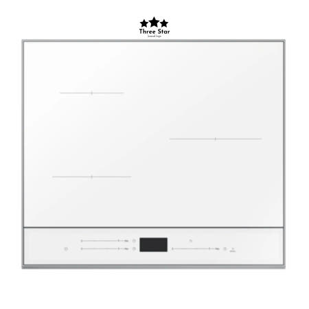 삼성전자 비스포크 3구 인덕션 NZ63CB6506XW 글램화이트