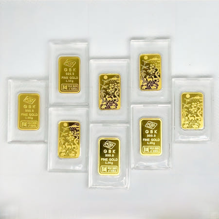 GBK 골드바 1g - 24k 순금 십장생 골드바 99.99 포나인