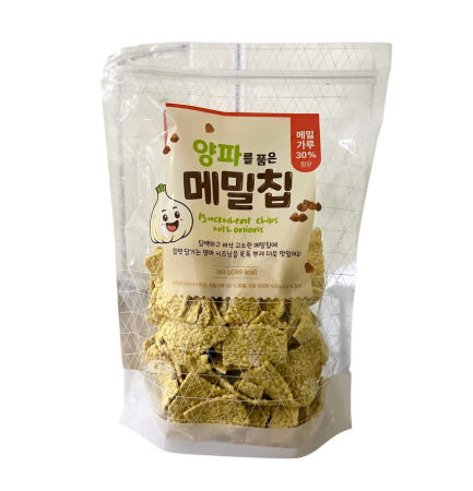 싱싱 양파를 품은 메밀칩 160g 버큇칩 대용량