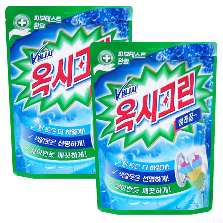 옥시레킷벤키저 옥시크린 분말 표백제 1.2kg 2개