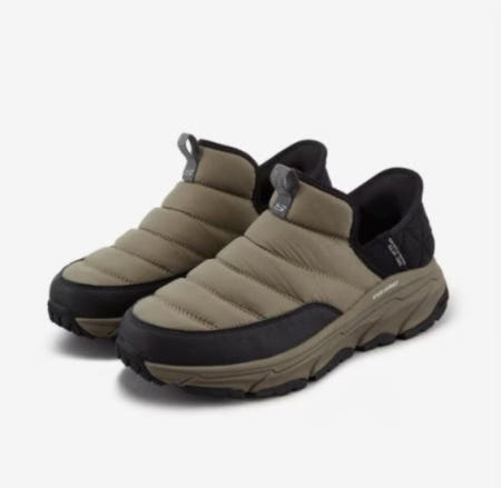 [국내매장판]스케쳐스 남성 디럭스 겨울 방한화 운동화