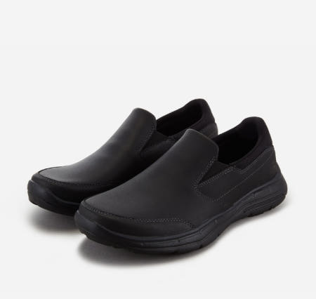 [국내매장판]스케쳐스 남성 가벼운 레더 겨울 운동화 방한화