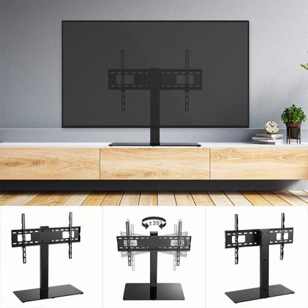 [월드림]TV스탠드 65인치 LG 호환 대형 티비거치대 OLED65C3FNA KU65UD7000FXKR OLED65G4KNA KU65UD7000