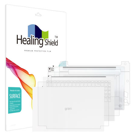 [폰트리]2025 LG그램15 15ZD90T-GX56K 상하판 팜레스트 터치패드 무광 보호 필름 1매씩 세트 - matte 필름