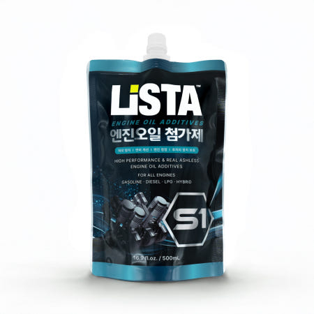 리스타 S1 엔진오일 첨가제 500ml 피카몰