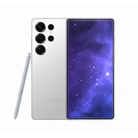 삼성전자 갤럭시 S25 울트라 5G [자급제] 12GB 256GB, 티타늄 화이트실버