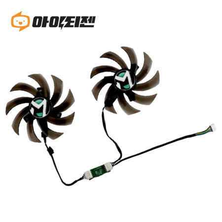 이엠텍 PALiT GTX 1060 1070 1070Ti 1080 1660 RTX 2060 2070 그래픽카드 팬 수리 교체 쿨러 TH9210S2H-PAA01