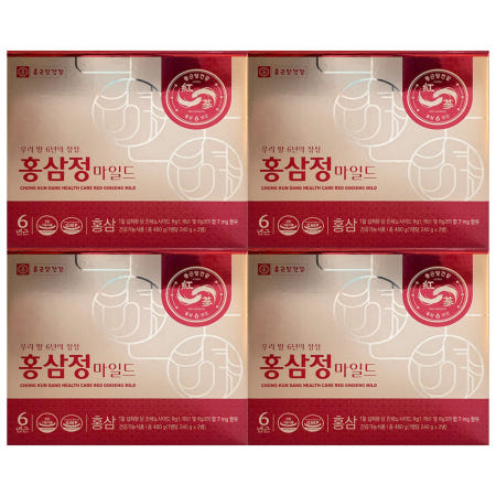 종근당건강 6년근 홍삼정 마일드 480g 4개