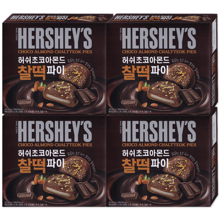 허쉬 초코아몬드 찰떡파이 220gX4개