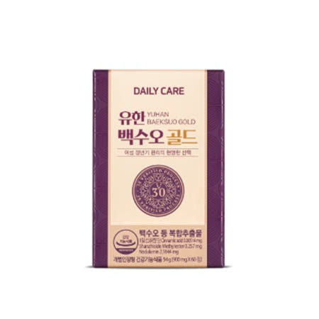 유한양행 유한 백수오 골드 900mg x 60정 3개