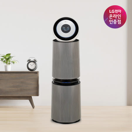 LG 퓨리케어 오브제 AI 360 공기청정기 AS335NSAC