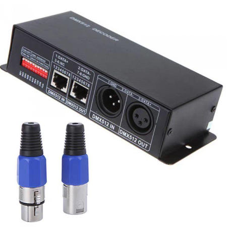 [아이템마인 협력사][해외]dmx디코더 DMX512 LED 디코더 3채널 RGB 컨트롤러 보드