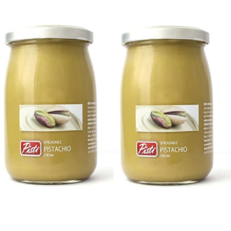 [해외]Pisti 피스티 피스타치오 스프레드 크림 페이스트 600 g x 2개