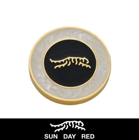 [SUN DAY RED][해외]선데이레드 한정판 포커 칩 볼 마커 타이거우즈 골프 볼마커