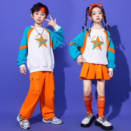 [pgrade][해외]가을 스포츠 의류 힙합 트렌디 유치원 댄스 단체 치어 리더 공연 수업 교복