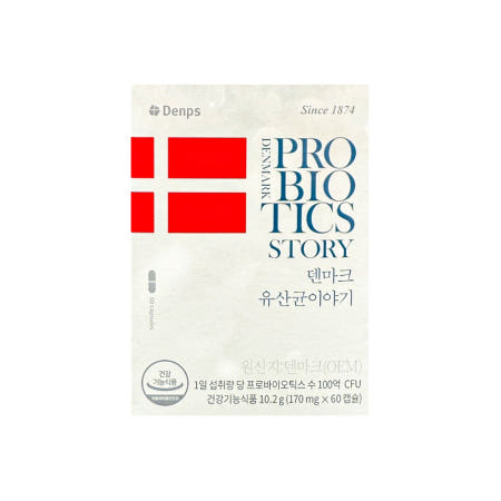 덴프스 덴마크 유산균 이야기 170mg x 60캡슐, 3개