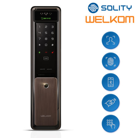 솔리티 얼굴인식 도어락 [수도권설치] WSP-2900A 지문인식 카드키 현관문 디지털도어락