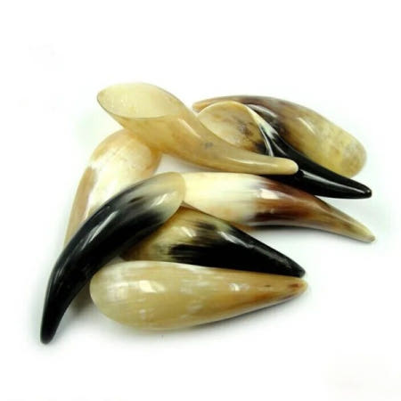 황소 뿔 구아샤 마사지 보드-버팔로 뿔-하이 퀄리티 도구 무료  10-12cm 로트당 10 개