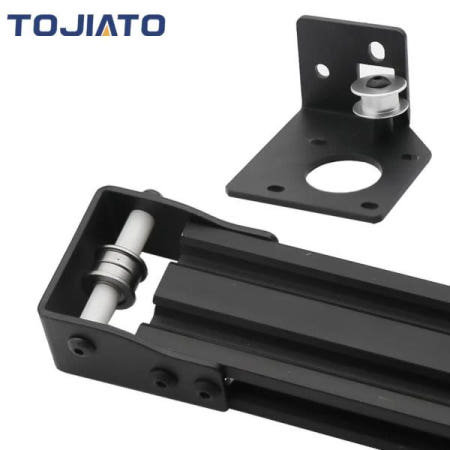 Tojiato CR-10 토네이도 엔더 3 클론 3D 프린터 부품, Y 축 부품, Nema 17 스텝퍼 모터 도르래 벨트 브래킷, 2040 V 슬롯용