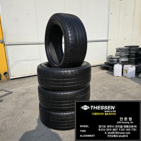 2755020 중고 타이어 교체 EV9 275 50 20 던롭 SP 스포츠 맥스 MAXX D50+