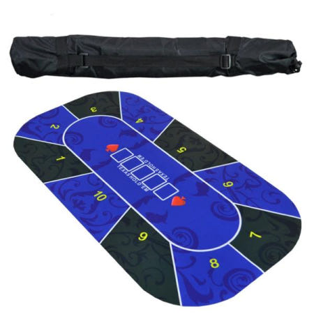 1.20.6m 텍사스 홀덤 포커 고무 식탁보 테이블 탑 디지털 인쇄 카지노 스타 보드 게임 매트 칩 데스크