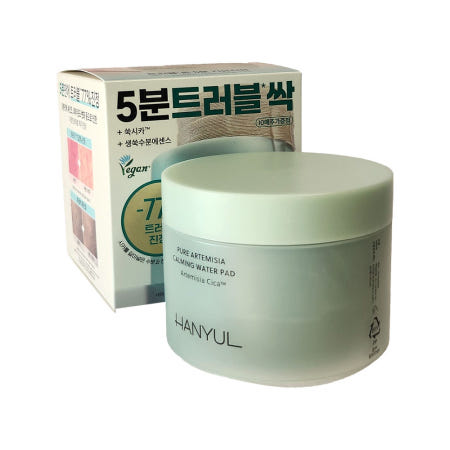 한율 어린쑥 수분진정 패드 기획 본품 60매+증정 10매