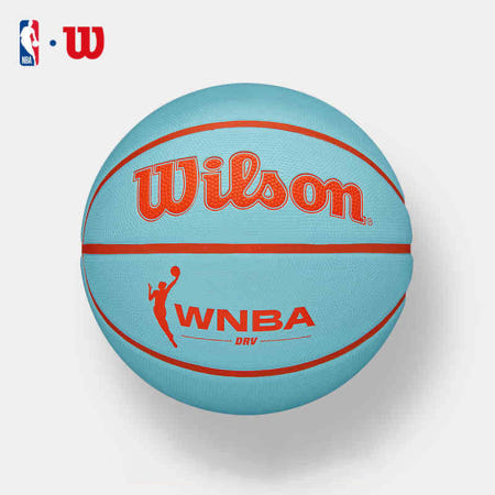 [윌슨][해외]Wilson 2025 WNBA 시리즈 실외 여성 고무 농구공 6호 WTB4809CN6