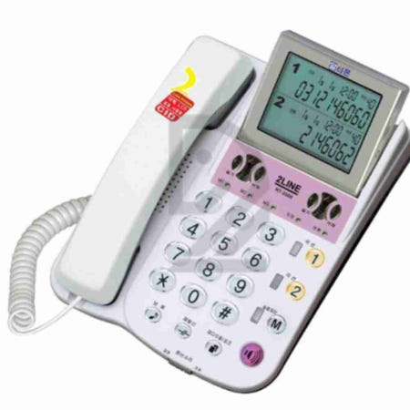 [드락 협력사]알티 전화기 2라인발신자전화기 고객센터용 사무용전화기