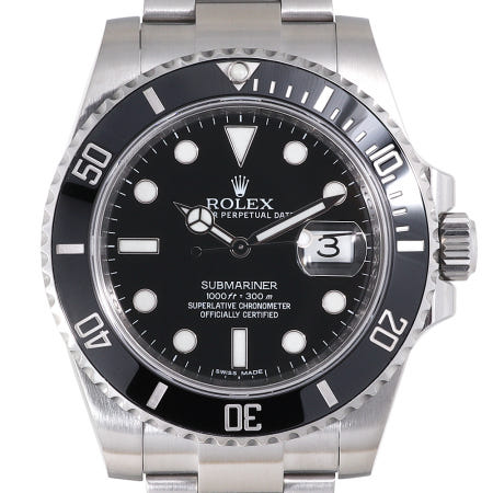롤렉스 서브마리너 스틸 블랙 검정판 116610LN