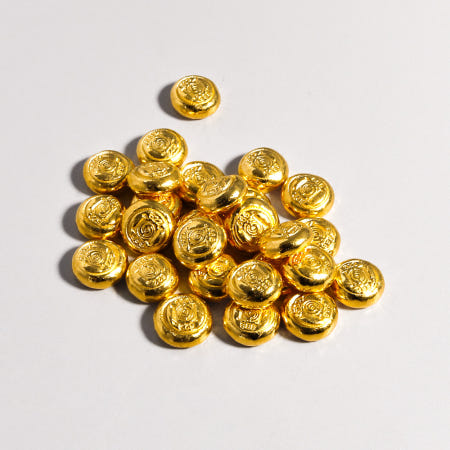 [샤밍주얼리]순 금 홀 마크 콩 알 미니 골드 바 테크 덩어리 투자 선물 1.875g 3.75g 생일