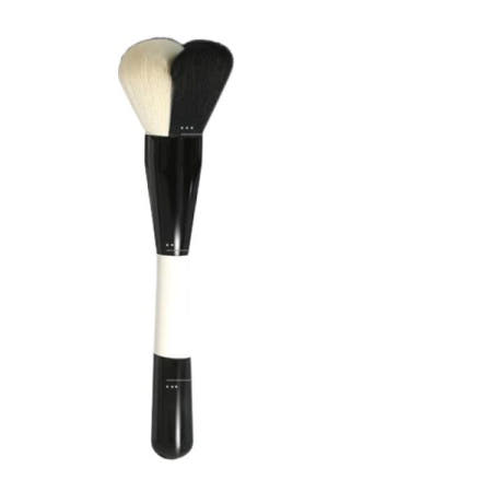 메이크업 브러쉬 흑백 팬더 8 휴대용 소형 세트 무료 가방 귀여운 고양이 패드 커버 개 발 컨실러