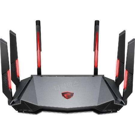 [해외]MSI 라우터 트라이밴드 와이파이 6E 게이밍 공유기 무선 고속 Radix AXE6600