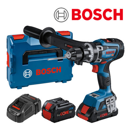 보쉬 충전 전동드릴 GSB 18V-150C 해머 함마 임팩트 드라이버 배터리 충전기 세트