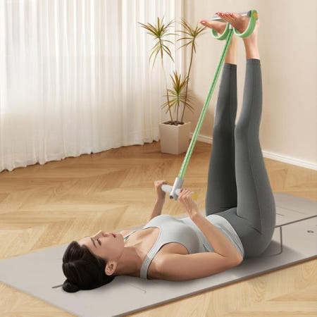 운동 힐링 브랜드 신제품 2024년 겨울 온라인 전용 다기능 발로 밀어내기 복부 감량 스트레칭 아름다운 등