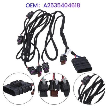 자동차 앞 범퍼 전기 와이어링 하네스 앞 주차 보조 와이어링 메르세데스 벤츠 GLC 2019-2021 용 A2535404618