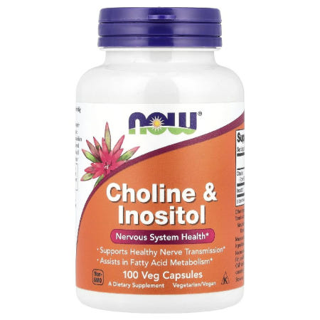 [해외]나우푸드 콜린 이노시톨 Choline Inositol 베지캡슐 100정