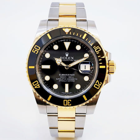 [중고][ROREX] 롤렉스 116613LB 서브마리너 흑콤 18K 콤비 / 40mm 풀코