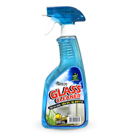 산도깨비 다용도 유리 세정제 창문 자동차 레몬향 600ml, 1개