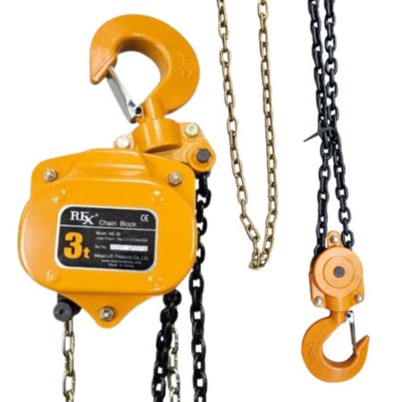 메가리프트 REX 렉스 체인블럭 3톤 MC-3.0(로드3.0M 핸드3.0M 더블쌍줄) 국내생산품