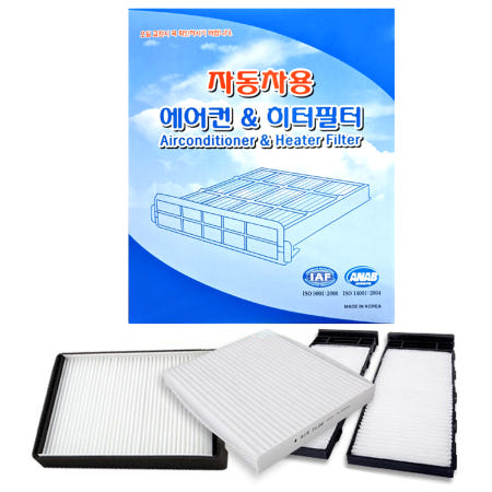 [동아휠타]현대 5톤 트럭 메가트럭 에어컨필터 파워텍5톤 일반 히트필터 히터 차량용