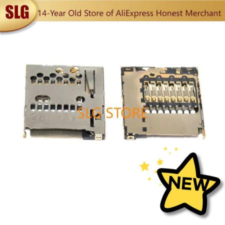 [해외]100%호환 Gopro Hero 5 / 6 7 8 9 10 SD 메모리 카드 슬롯 구성 요소 리더 Holde 교체 부품의  1PCS