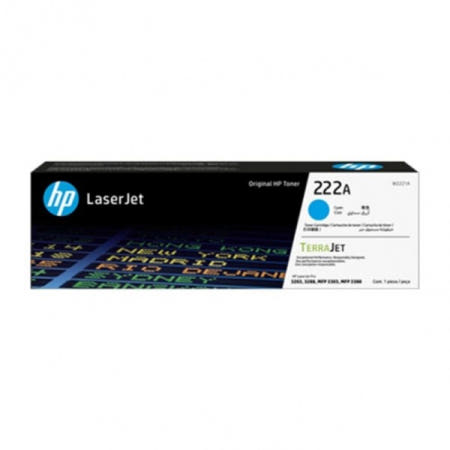 HP 정품 W2221A No.222A 파랑 토너 3203DN 3303DW