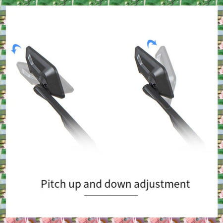 [해외]자전거 넓은 범위 백사이트 반사경 조정 가능한 자전거 거울 자전거 핸들 바 후면보기 미러